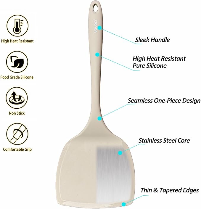 Silicone Pancake Spatula Turner