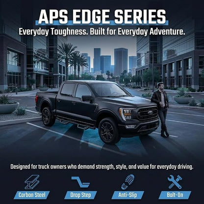 APS Edge Drop Step Running Boards for Tundra Crew Cab (3rd Gen)