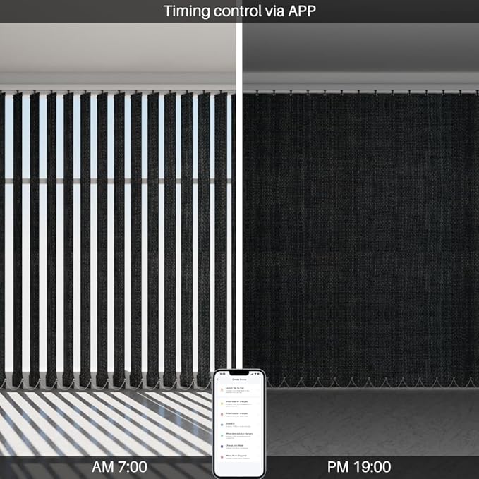 Blindify Motorized Vertical Blinds Compatible