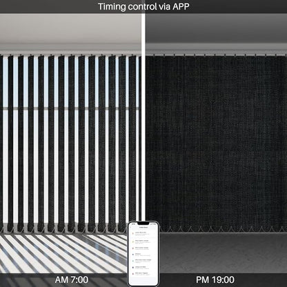 Blindify Motorized Vertical Blinds Compatible