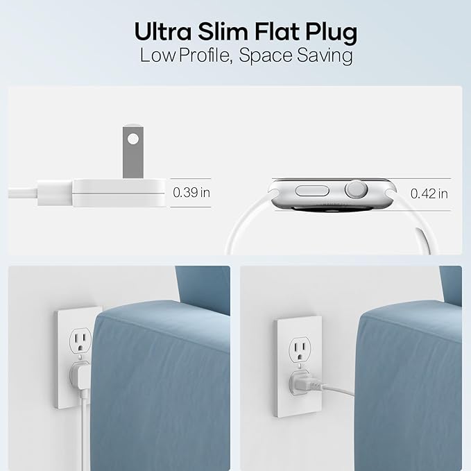 Charging Station for Multiple Devices 500W, 10 Ports Charging Blocks for