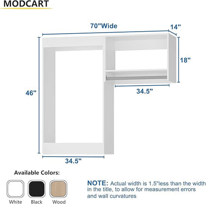 Modular Closet System, Wood Tower Closet Storage