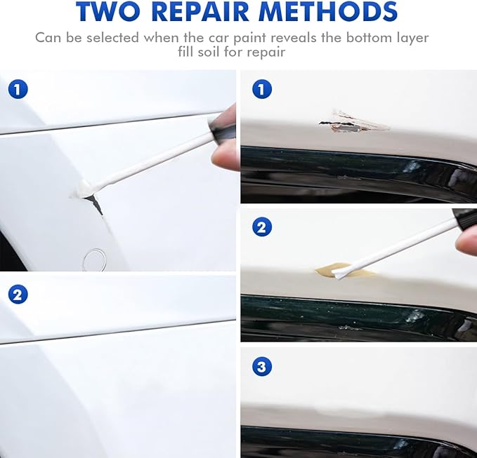WA8624/GAZ/Summit White Touch Up Paint for Chevy, DIY Car Paint Scratch Repair Kit, Automotive Paints, Quick & Easy Fix Scratch Repair Compatible with Chevrolet/Silverado/Equinox/Malibu/Trax