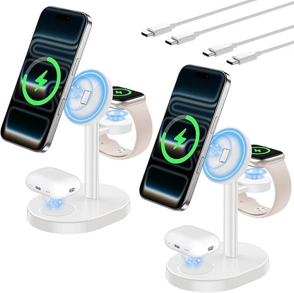 Hevanto 2026 3 in 1 Wireless Charging Station