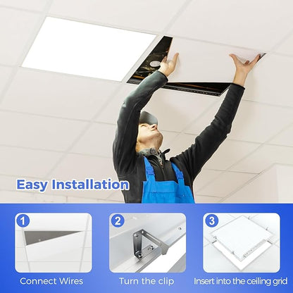 AIKVSXER 2 Pack 2x2 LED Flat Panel Light