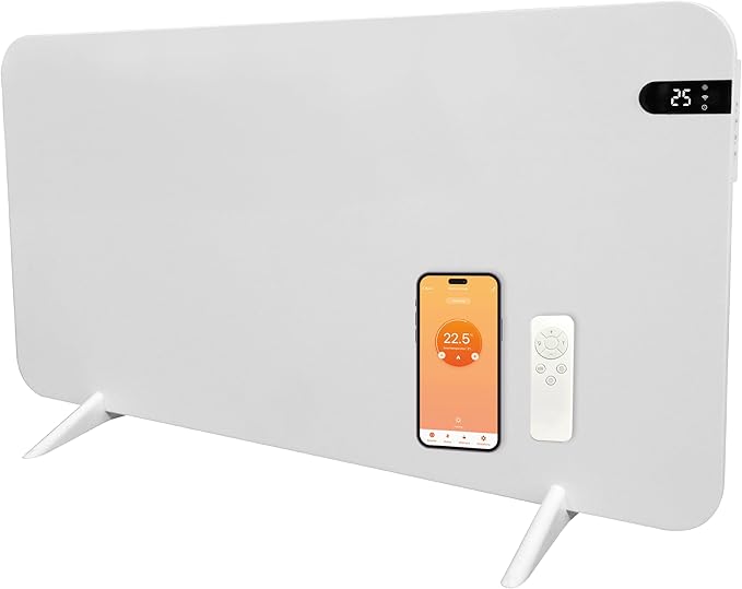 Könighaus 600W Smart Dual Space Heater – Wall heater and mobile use – WiFi App
