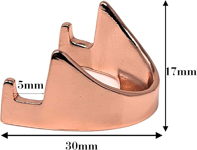 Generic Military Challenge Coin Display Stand - Solid Metal with Anodized Finish - US Vet. Business (Copper)