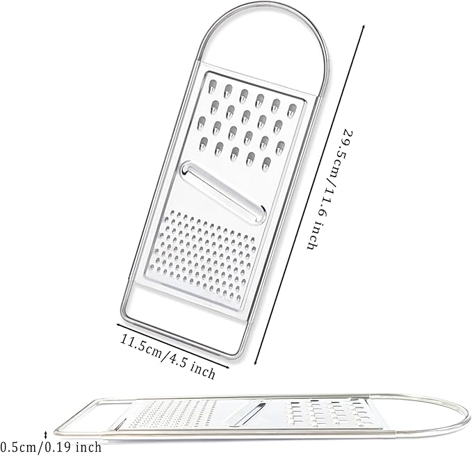 Graters for Kitchen, Cheese Grater Handheld Hand, Mini Cheese Grater Stainless