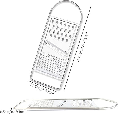 Graters for Kitchen, Cheese Grater Handheld Hand, Mini Cheese Grater Stainless