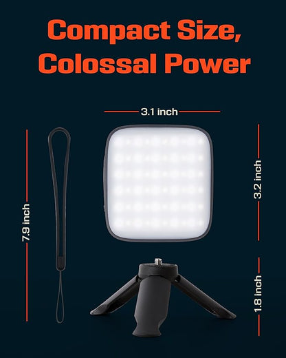 PREPARED4X Camping Lantern - Hanging Lantern w/ Bright & Warm Adjustable Lighting - Emergency Lantern w/ USB-C Charging Port - Rechargeable Camping Light for Power Outage, Tent, Outdoor, Hiking, Camp