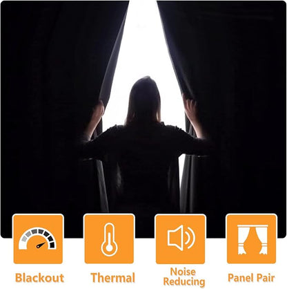 Hiasan Grommet Blackout Curtains