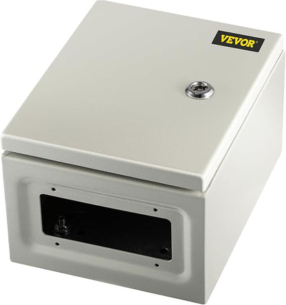 VEVOR NEMA Steel Enclosure, IP66 Waterproof & Dustproof, Outdoor/Indoor