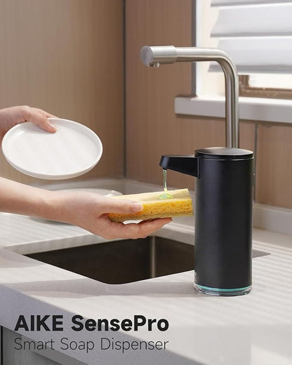 AIKE SensePro Automatic Soap Dispenser Type-C Rechargable, Stainless Matte