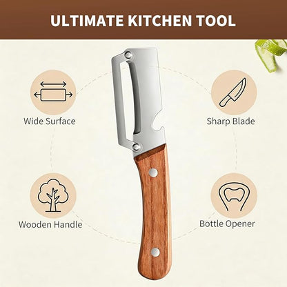 3 Pack 2 in 1 Multi-Functional Vegetable Peeler