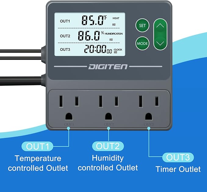 DIGITEN Temperature and Humidity Controller