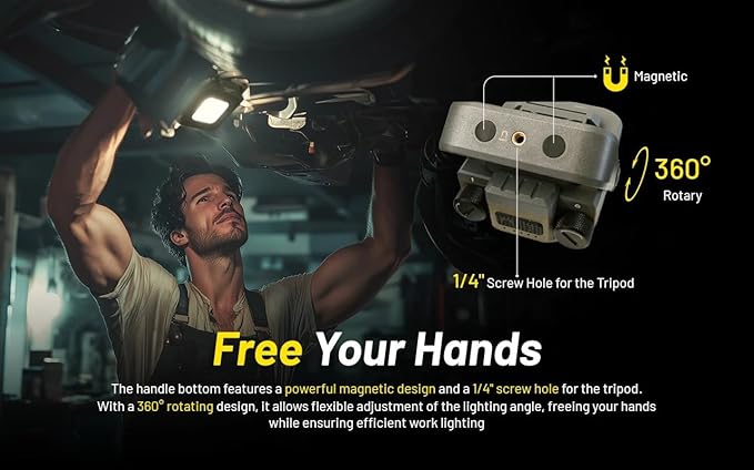 Nitecore NWL30 3000 Lumen USB-C Rechargeable Outdoor Lantern Work Light