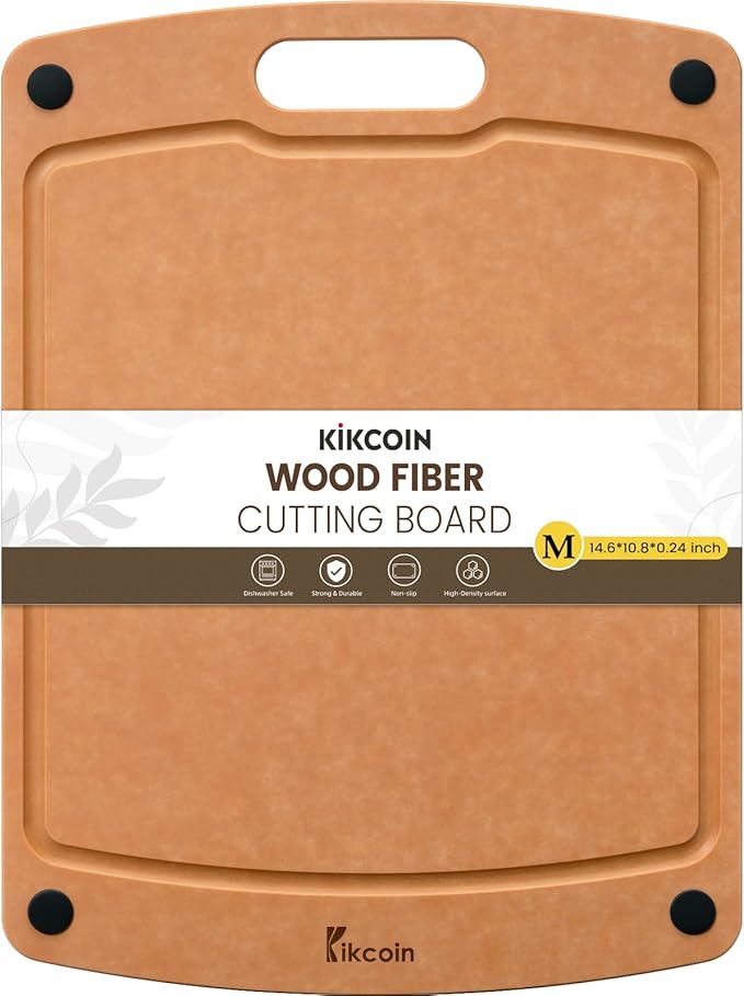 Kikcoin Wood Cutting Board, Cutting Boards