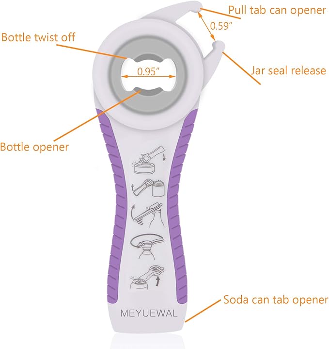 5-in-1 Multi-Functional Bottle, and Can Opener