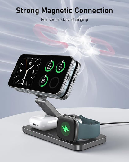 VBA 3 in 1 Wireless Charging Station