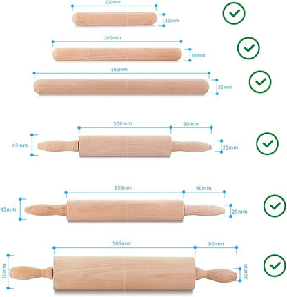 YYST Rolling Pin Holder Rolling Pin Display Rack Rolling Pin Storage