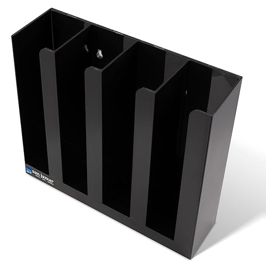 San Jamar Portion Cup and Lid Organizer Fits 2" Cups and Lids