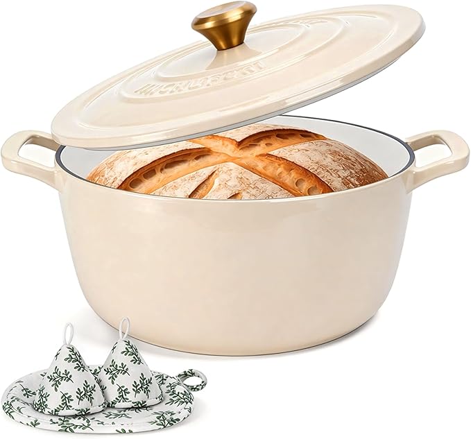 Enameled Cast Iron Dutch Oven