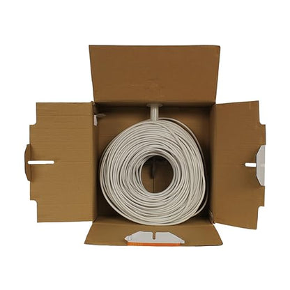 NavePoint 500ft in Wall Audio Speaker Cable Wire CL2 16/2 AWG Gauge 2 Conductor