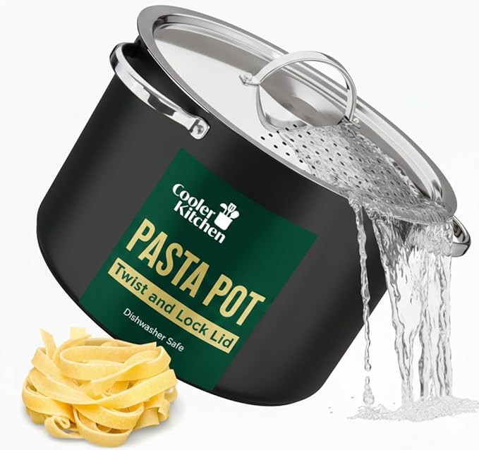 Cooler Concepts Pasta Pot with Strainer Lid