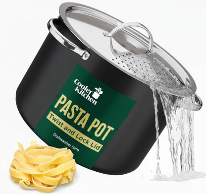 Cooler Concepts Pasta Pot with Strainer Lid