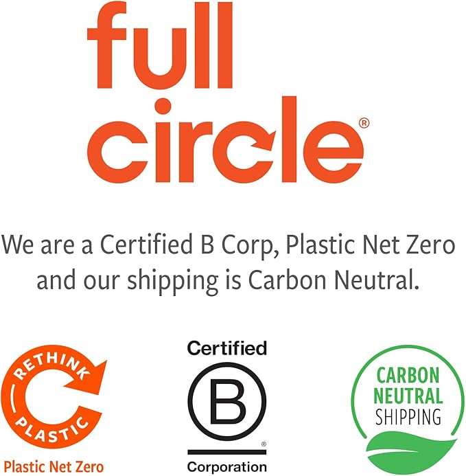 Full Circle Coconut Scrubber Sponges, Plant-Based Sponges Made