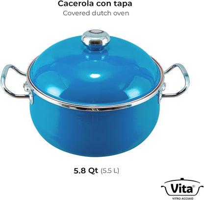 VITA 6-Quart Dutch Oven with Lid