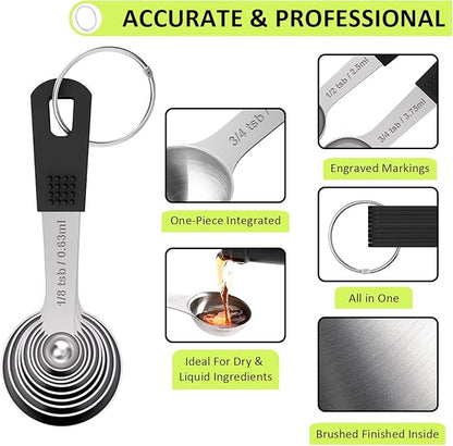 Measuring Cups & Spoons Set of 18