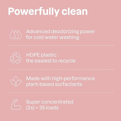 Bundle of ATTITUDE Baby Bottle and Dishwashing Liquid, EWG Verified, Vegan, Sweet Lullaby, 23.7 Fl Oz + Baby Laundry Detergent, EWG Verified, HE Compatible, Sweet Lullaby, 35 Loads, 1.05 Liters