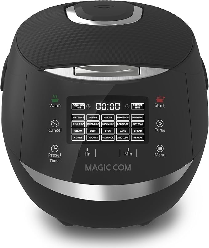 MAGiC COM multi-Functional Digital Rice Cooker 10 Cup Uncooked, 15-in-1