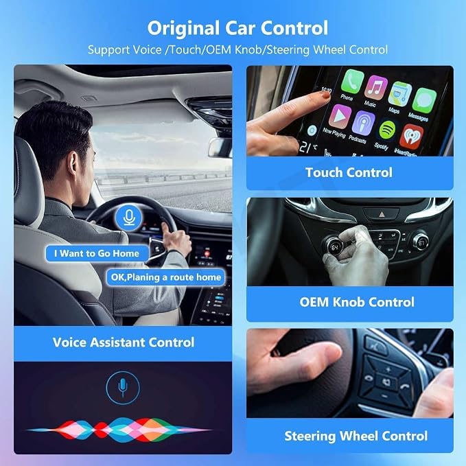 Wireless CarPlay Adapter 2-in-1 for Jetour Traveller 2023 2024 2025, USB Design Plug and Play Bluetooth Fast Connection Car Accessories,A