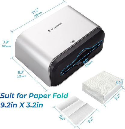 Trifold Hand Towel Dispenser for Bathroom