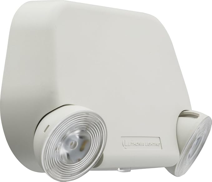 Lithonia Lighting Basics Low Profile Emergency Light, LED Emergency Lights