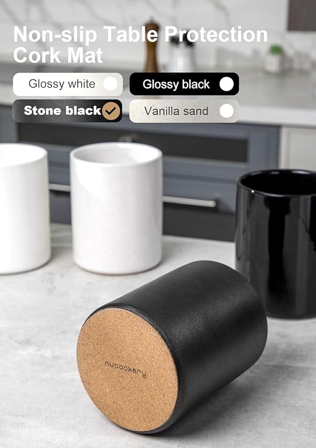 Nucookery Wooden Cooking Utensils Set