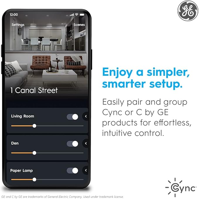 Cync Indoor Smart Plug, WiFi Outlet Socket, Voice Control Outlet, Matter