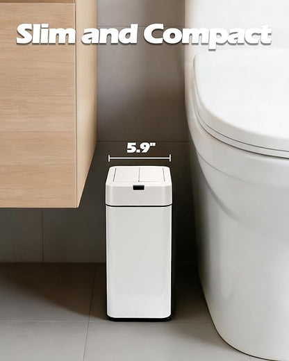 ELPHECO Bathroom Trash Can