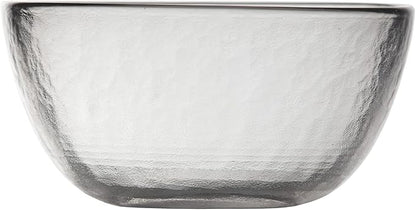 FORTESSA Los Cabos Tableware, 16-Piece Glass Dinnerware Set with 4 Dinner Plates, 4 Salad Plates, 4 Coupe Bowls and 4 Cereal Bowls, Dishwasher-Safe Glass Plate Set, Clear