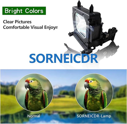 SORNEICDR LMP-H202 Replacement Projector Lamp Bulb Compatible