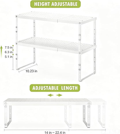 RUILALIFE Expandable Cabinet Organizer Shelf