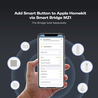 THIRDREALITY ZigBee Smart Button 4 Pack, 3-Way Remote Control, Require Zigbee