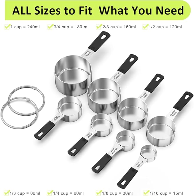 Measuring Cups & Spoons Set of 18