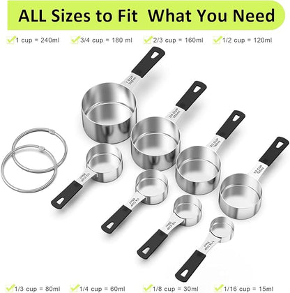 Measuring Cups & Spoons Set of 18
