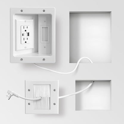 GEVINFA in-Wall TV Cable Management Kit