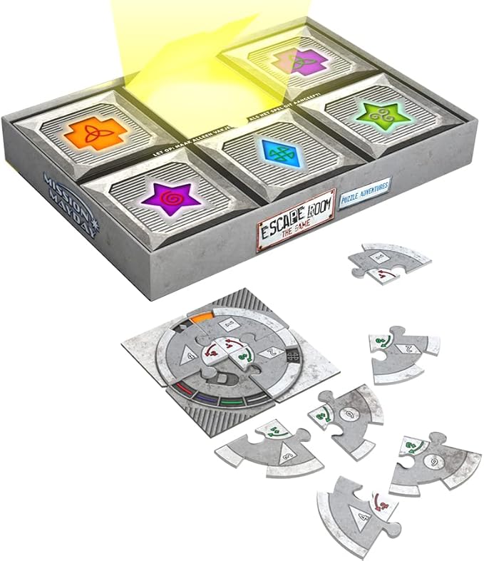 Escape Room The Game Puzzle Adventures The Fall of The Dawnstar | Jigsaw Puzzle and Escape Room in One for Adults and Teens (English Version)