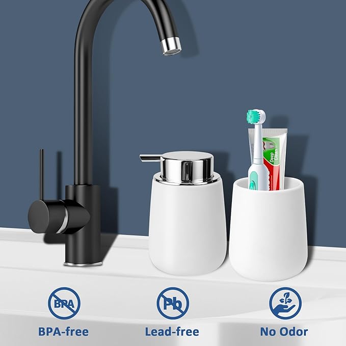 Soap Foaming Dispenser Ceramic