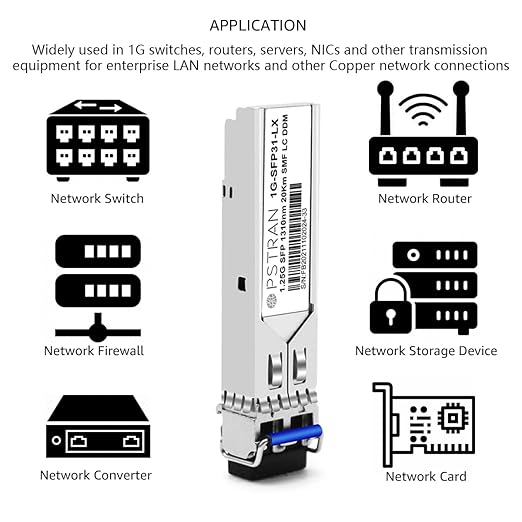 OPSTRAN 1000BASE-SX SFP Optical Transceiver Module Compatible